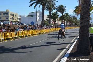 Carreras de caballo de las fiestas de San Juan 2018 de Telde (Foto Francisco Javier Santana)